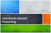 An Update on Standards Based Reporting