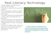 Past Literacy Technology