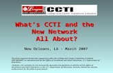 What’s CCTI and the  New Network  All About?