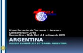 Argentina Iglesia Evangélica Luterana Argentina