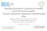 Starting Strong for Community Health! The Affordable Care Act  and Medicaid Expansion