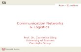 Communication Networks & Logistics  Prof. Dr. Carmelita Görg University of Bremen ComNets Group