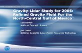 Gravity-Lidar Study for 2006: Refined Gravity Field For the North-Central Gulf of Mexico