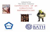 Confessions of an industrial mathematician Chris Budd