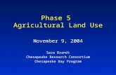 Phase 5  Agricultural Land Use