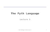 The Pyth Language