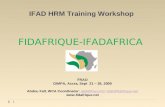 IFAD HRM Training Workshop