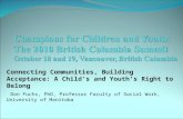 Connecting Communities, Building Acceptance: A Child’s and Youth’s Right to Belong