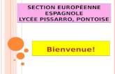 Section européenne espagnole lycée Pissarro, Pontoise