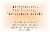 Pithagoreusok, Pithagorasz, Pithagorasz tétele