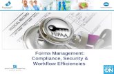Forms Management: Compliance, Security & Workflow Efficiencies