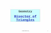 Geometry Bisector of Triangles