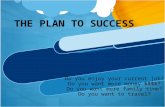 THE PLAN TO SUCCESS