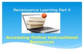 Renaissance Learning Part II