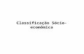Classificação Sócio-econômica