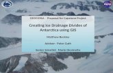 GEOG596A – Proposal for Capstone Project Creating Ice Drainage Divides of Antarctica using GIS