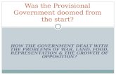 Was the Provisional Government doomed from the start?