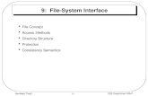 9:  File-System Interface
