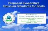 Proposed Evaporative Emission Standards for Boats