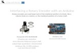 Interfacing a Rotary Encoder with an Arduino