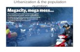 Urbanization & the population question