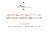 Aggressiveness Protective Fair Queuing for Bursty Applications