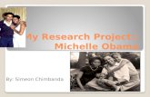 My Research Project:: Michelle Obama