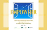 WELCOME TO EMPOWERR YEAR 2! Let’s review project goals: