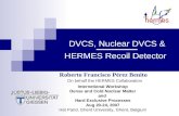 DVCS, Nuclear DVCS & HERMES Recoil Detector