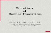Vibrations  of  Machine Foundations