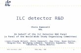 ILC detector R&D