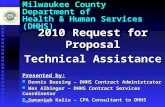 Milwaukee County Department of  Health & Human Services (DHHS)