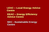 LEAC – Local Energy Advice Centre