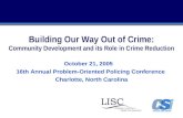 Building Our Way Out of Crime: Community Development and its Role in Crime Reduction