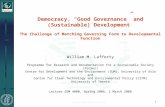 Democracy, “Good Governance” and (Sustainable) Development