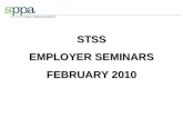 STSS EMPLOYER SEMINARS FEBRUARY 2010