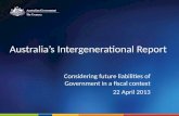 Australia’s Intergenerational Report