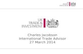 Charles Jacobson International Trade Advisor 27 March 2014