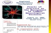 Pearls of  Practice in the Management of Common Neurological Diseases