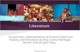 Central American History and Literature
