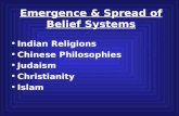 Emergence & Spread of Belief Systems
