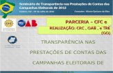 Seminário de Transparência nas Prestações de Contas das Campanhas Eleitorais de 2012