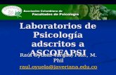 Red de Laboratorios de Psicología adscritos a ASCOFAPSI