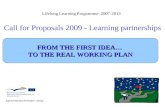 Lifelong Learning Programme  2007-2013 Call for Proposals 2009 - Learning partnerships