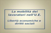 La mobilità dei lavoratori nell’U.E. Libertà economiche e  diritti sociali