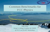 Common Benchmarks for FCC  P hysics