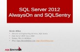 SQL Server  2012  AlwaysOn  and  SQLSentry