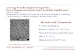 The Scale of FePt Nanoparticles A 3.5 nm FePt particle Volume 22 nm 3  or 2.2 x 10 -20  cm 3