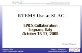 RTEMS Use at SLAC