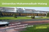 Universitas Muhammadiyah  Malang
